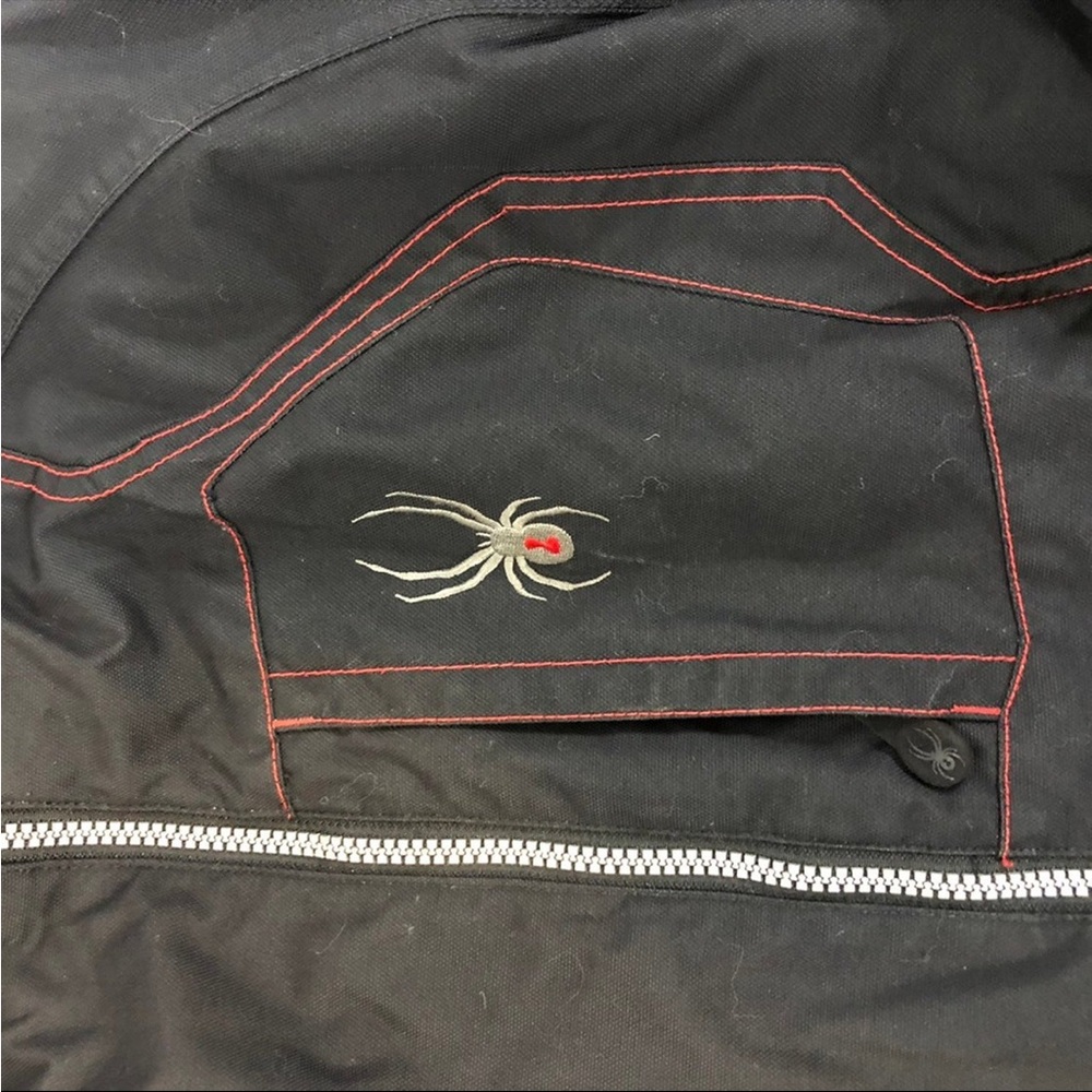 Spyder Black Ski Jacket Spyder-kids Size 14 - Picture 5 of 12